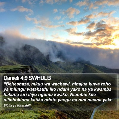 Danieli 4:9 SWHULB Bible Verse Image