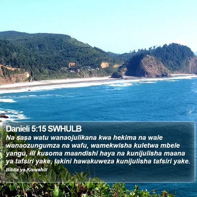 Danieli 5:15 SWHULB Bible Verse Image