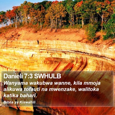 Danieli 7:3 SWHULB Bible Verse Image