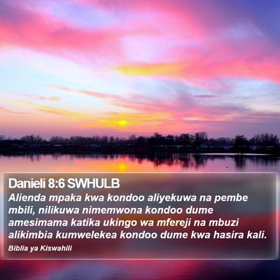 Danieli 8:6 SWHULB Bible Verse Image