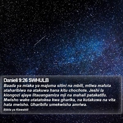 Danieli 9:26 SWHULB Bible Verse Image