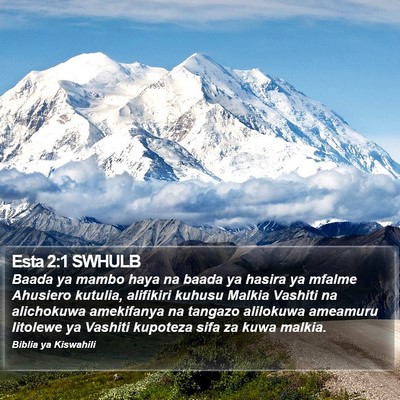 Esta 2:1 SWHULB Bible Verse Image