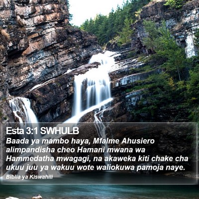Esta 3:1 SWHULB Bible Verse Image