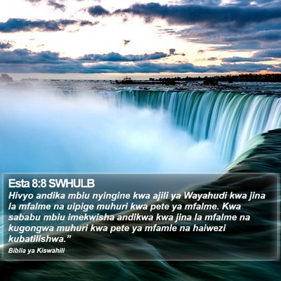 Esta 8:8 SWHULB Bible Verse Image