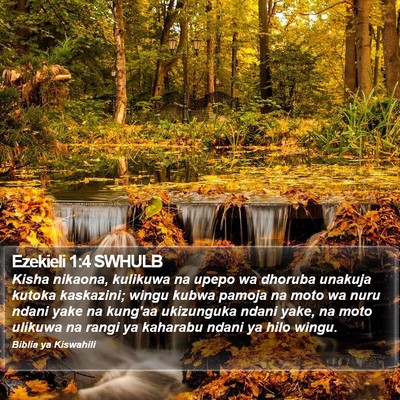 Ezekieli 1:4 SWHULB Bible Verse Image