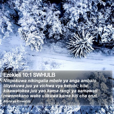 Ezekieli 10:1 SWHULB Bible Verse Image