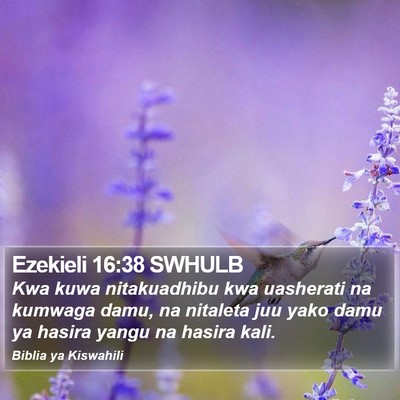 Ezekieli 16:38 SWHULB Bible Verse Image