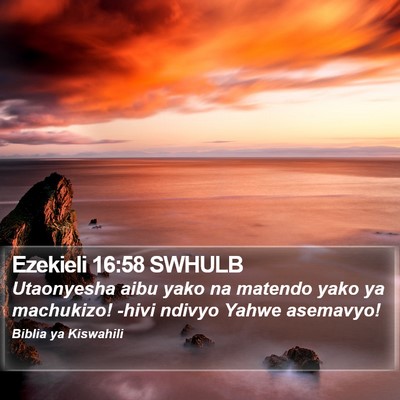 Ezekieli 16:58 SWHULB Bible Verse Image