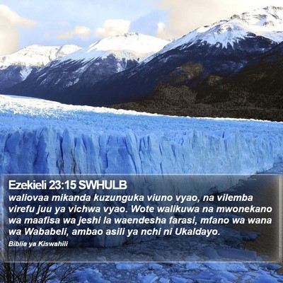 Ezekieli 23:15 SWHULB Bible Verse Image