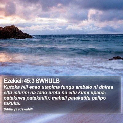 Ezekieli 45:3 SWHULB Bible Verse Image