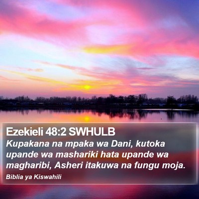 Ezekieli 48:2 SWHULB Bible Verse Image