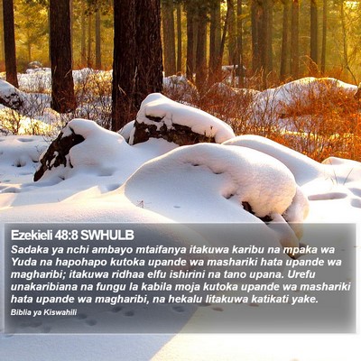 Ezekieli 48:8 SWHULB Bible Verse Image