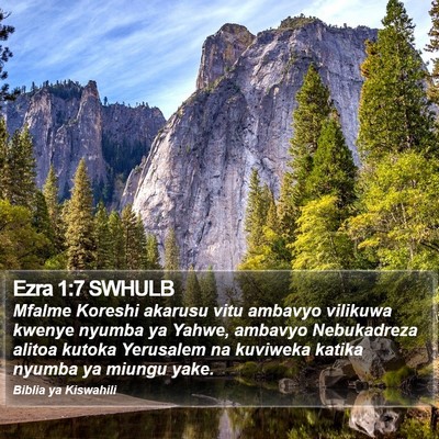 Ezra 1:7 SWHULB Bible Verse Image