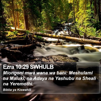 Ezra 10:29 SWHULB Bible Verse Image