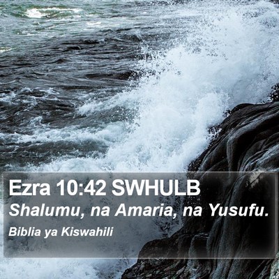 Ezra 10:42 SWHULB Bible Verse Image