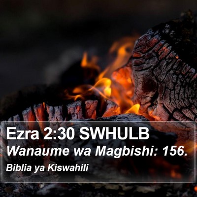 Ezra 2:30 SWHULB Bible Verse Image