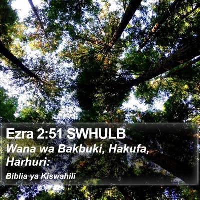 Ezra 2:51 SWHULB Bible Verse Image