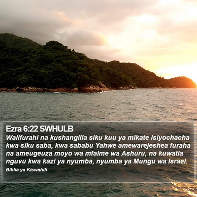 Ezra 6:22 SWHULB Bible Verse Image