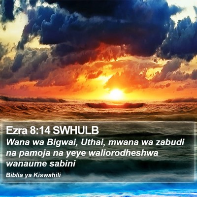 Ezra 8:14 SWHULB Bible Verse Image