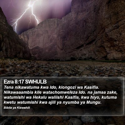 Ezra 8:17 SWHULB Bible Verse Image
