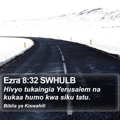 Ezra 8:32 SWHULB Bible Verse Image
