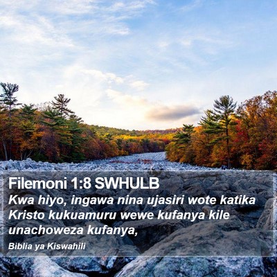 Filemoni 1:8 SWHULB Bible Verse Image