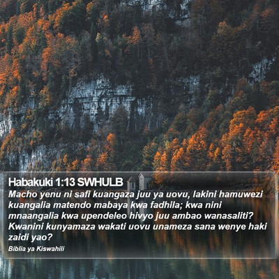 Habakuki 1:13 SWHULB Bible Verse Image