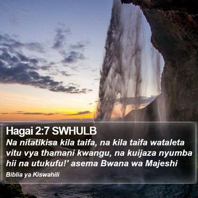 Hagai 2:7 SWHULB Bible Verse Image