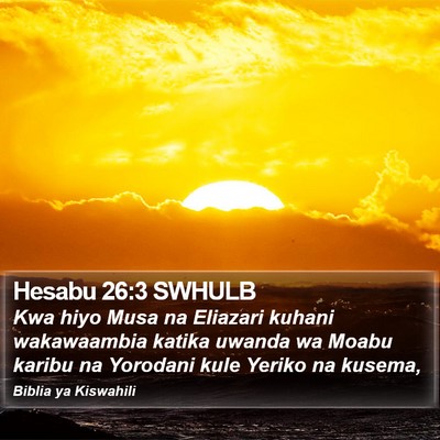 Hesabu 26:3 SWHULB Bible Verse Image