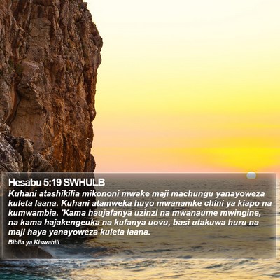 Hesabu 5:19 SWHULB Bible Verse Image