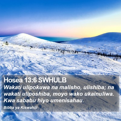Hosea 13:6 SWHULB Bible Verse Image