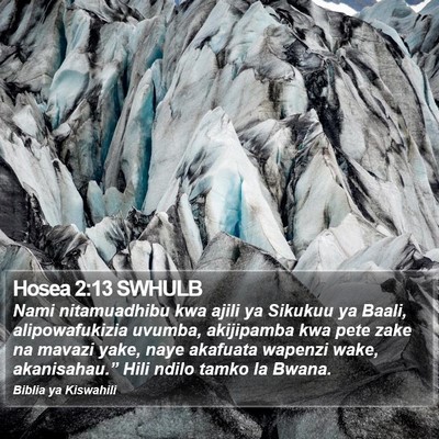 Hosea 2:13 SWHULB Bible Verse Image
