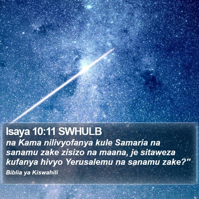 Isaya 10:11 SWHULB Bible Verse Image