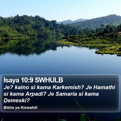 Isaya 10:9 SWHULB Bible Verse Image