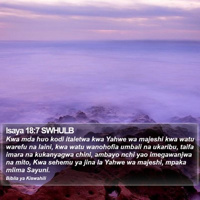 Isaya 18:7 SWHULB Bible Verse Image