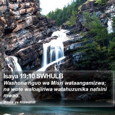Isaya 19:10 SWHULB Bible Verse Image