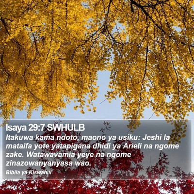 Isaya 29:7 SWHULB Bible Verse Image