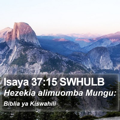 Isaya 37:15 SWHULB Bible Verse Image