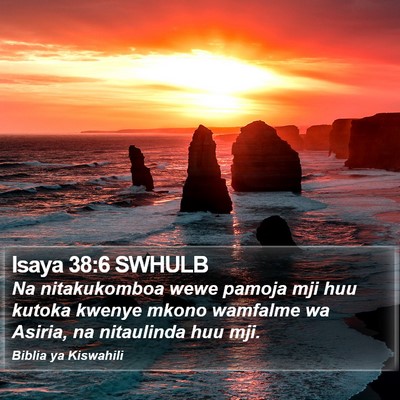 Isaya 38:6 SWHULB Bible Verse Image