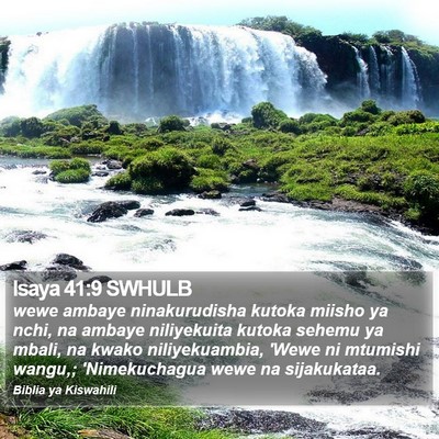 Isaya 41:9 SWHULB Bible Verse Image