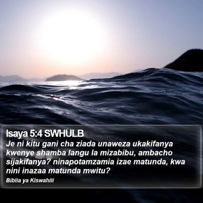 Isaya 5:4 SWHULB Bible Verse Image
