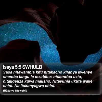 Isaya 5:5 SWHULB Bible Verse Image