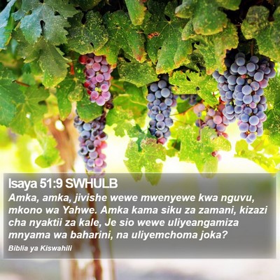 Isaya 51:9 SWHULB Bible Verse Image