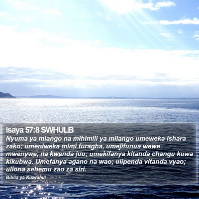 Isaya 57:8 SWHULB Bible Verse Image