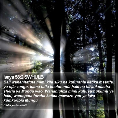Isaya 58:2 SWHULB Bible Verse Image