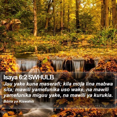 Isaya 6:2 SWHULB Bible Verse Image