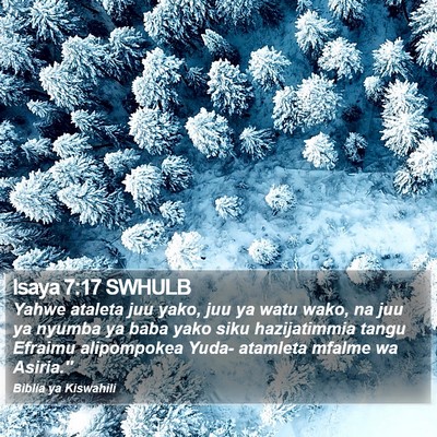 Isaya 7:17 SWHULB Bible Verse Image