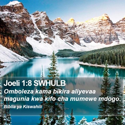 Joeli 1:8 SWHULB Bible Verse Image