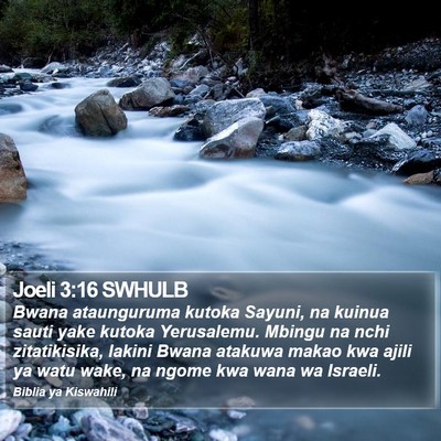 Joeli 3:16 SWHULB Bible Verse Image