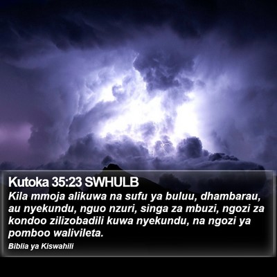 Kutoka 35:23 SWHULB Bible Verse Image